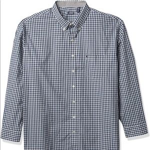 IZOD Advantage Plaid Performance Button-Down Shirt